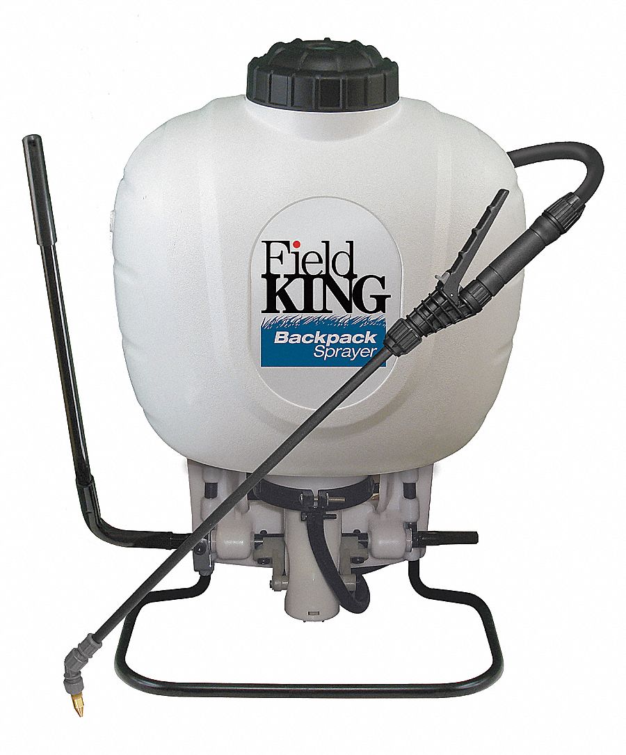 Backpack Sprayer, 4 gal., Poly, 160 psi