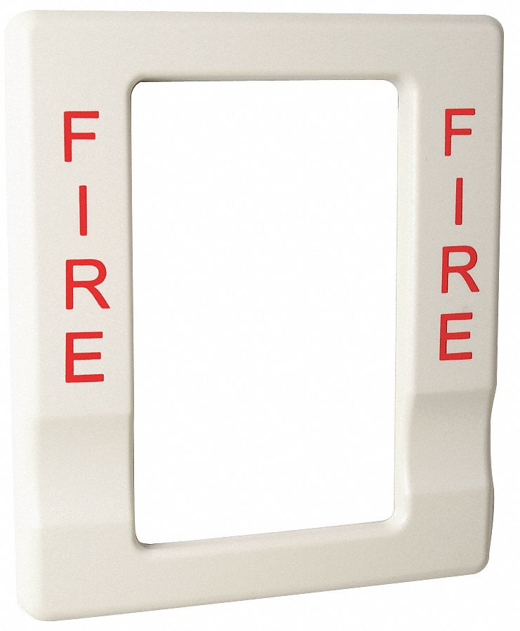 Trim, Marked Fire, Finish White