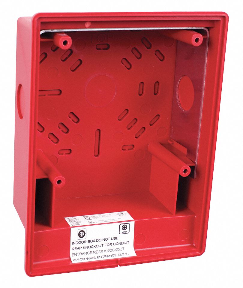 Surface Box, Red