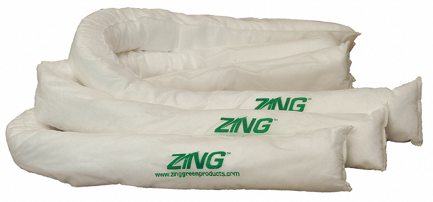 Absorbent Sock, 25 gal., 48 In. L, PK 20
