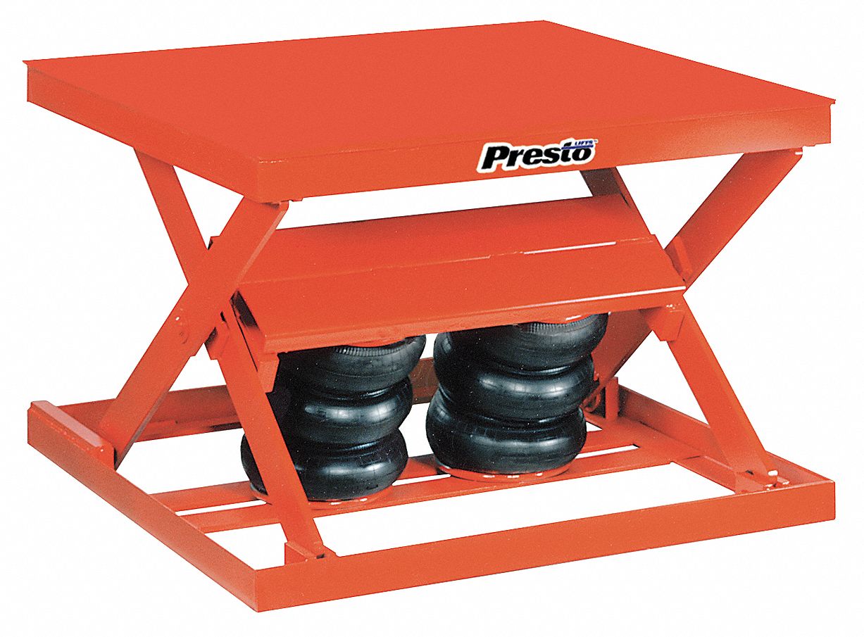 Scissor Lift Table, 4000 lb., 48 In. L