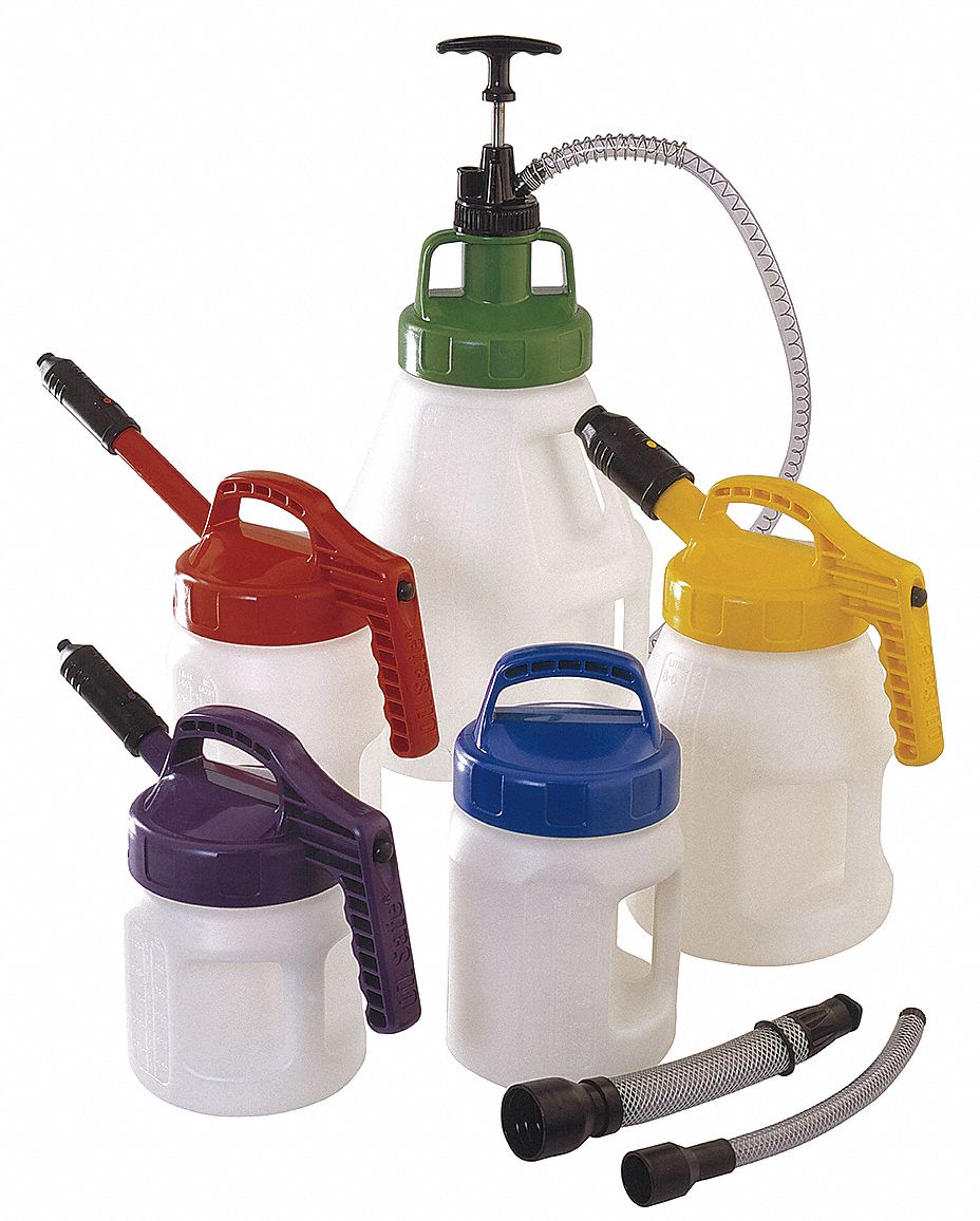 Starter Kit with Pump, Pour, Store, Label