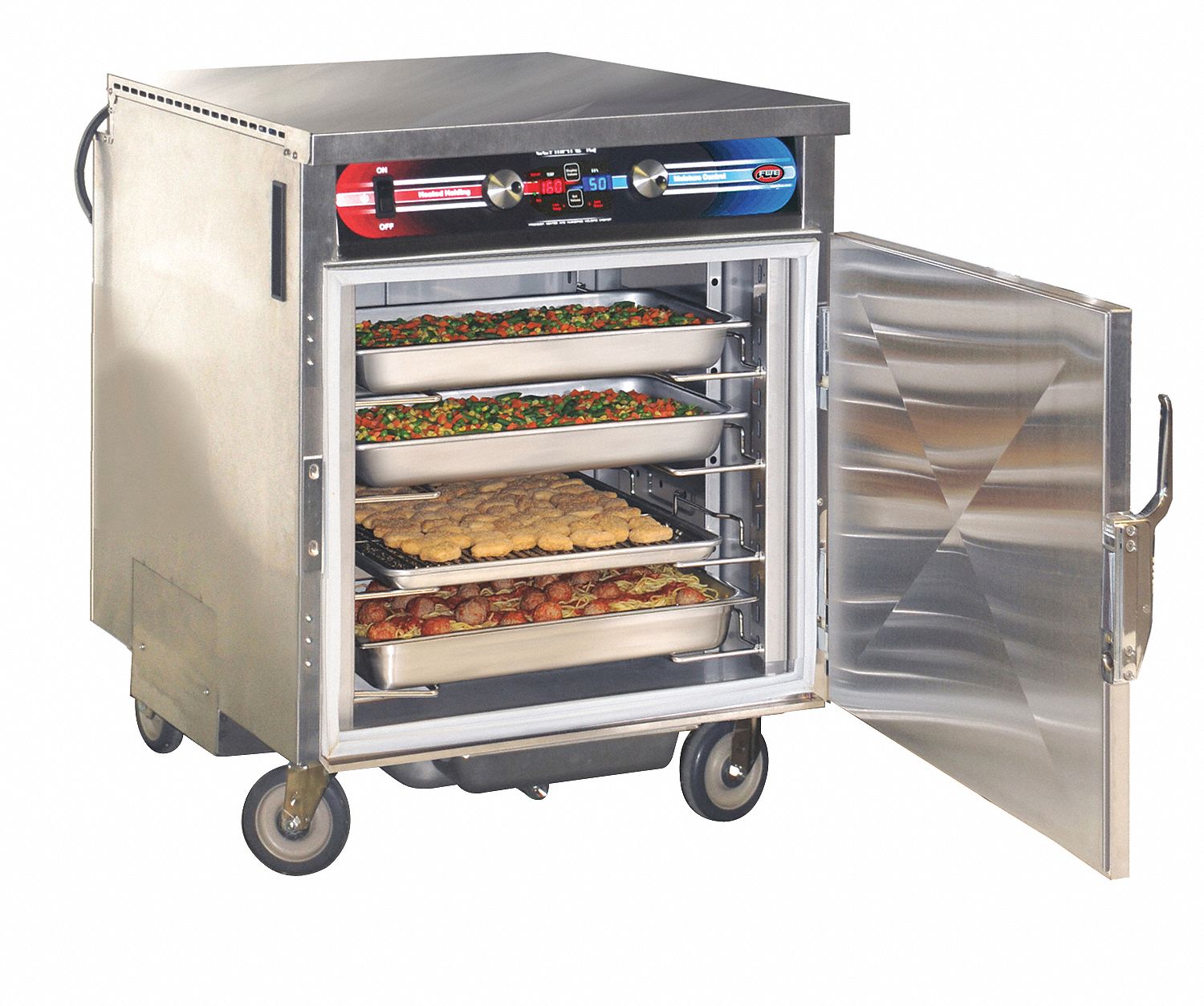 Food Cart, Presc Hmdty Cntrl, Half Size