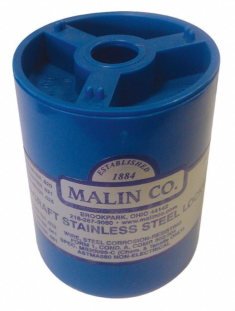 Lockwire, Canister, 0.025 Dia, 596 ft.
