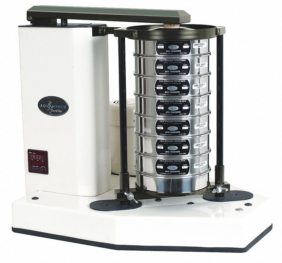 12 Test Sieve Shaker, 220 VAC, 60 Hz