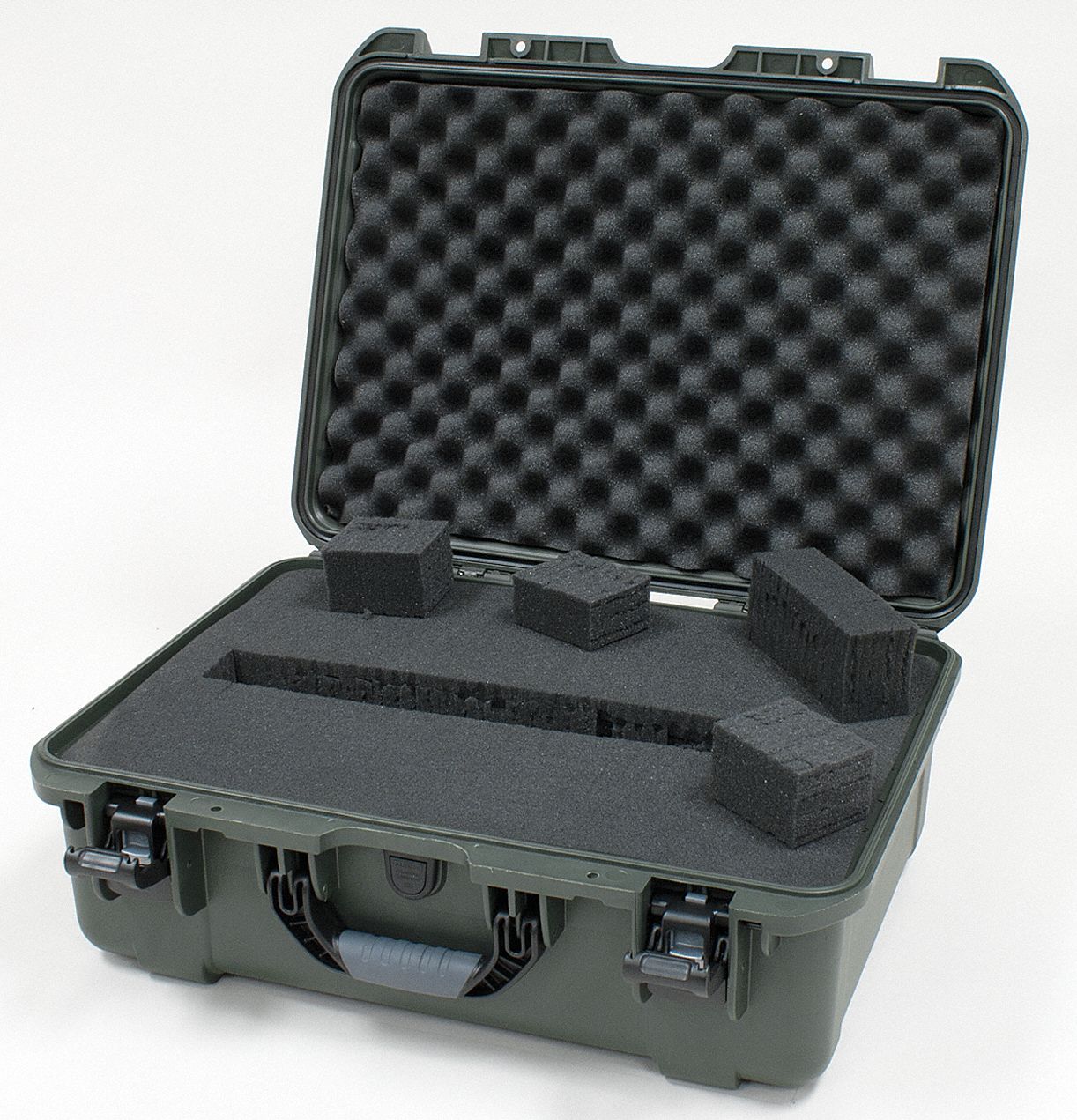 Prtctr Case w/Foam, 1.29 cu. ft., Olive