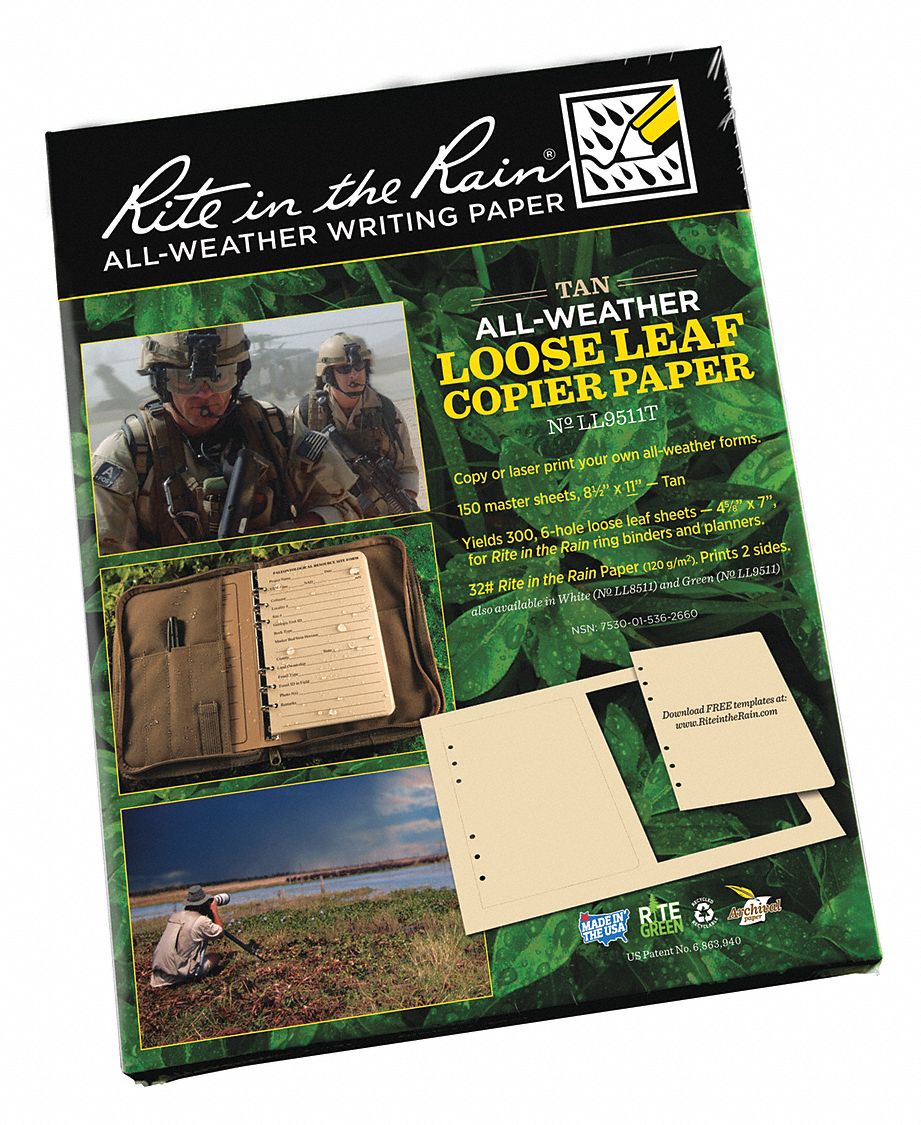 Copier Paper, Tan, PK 150