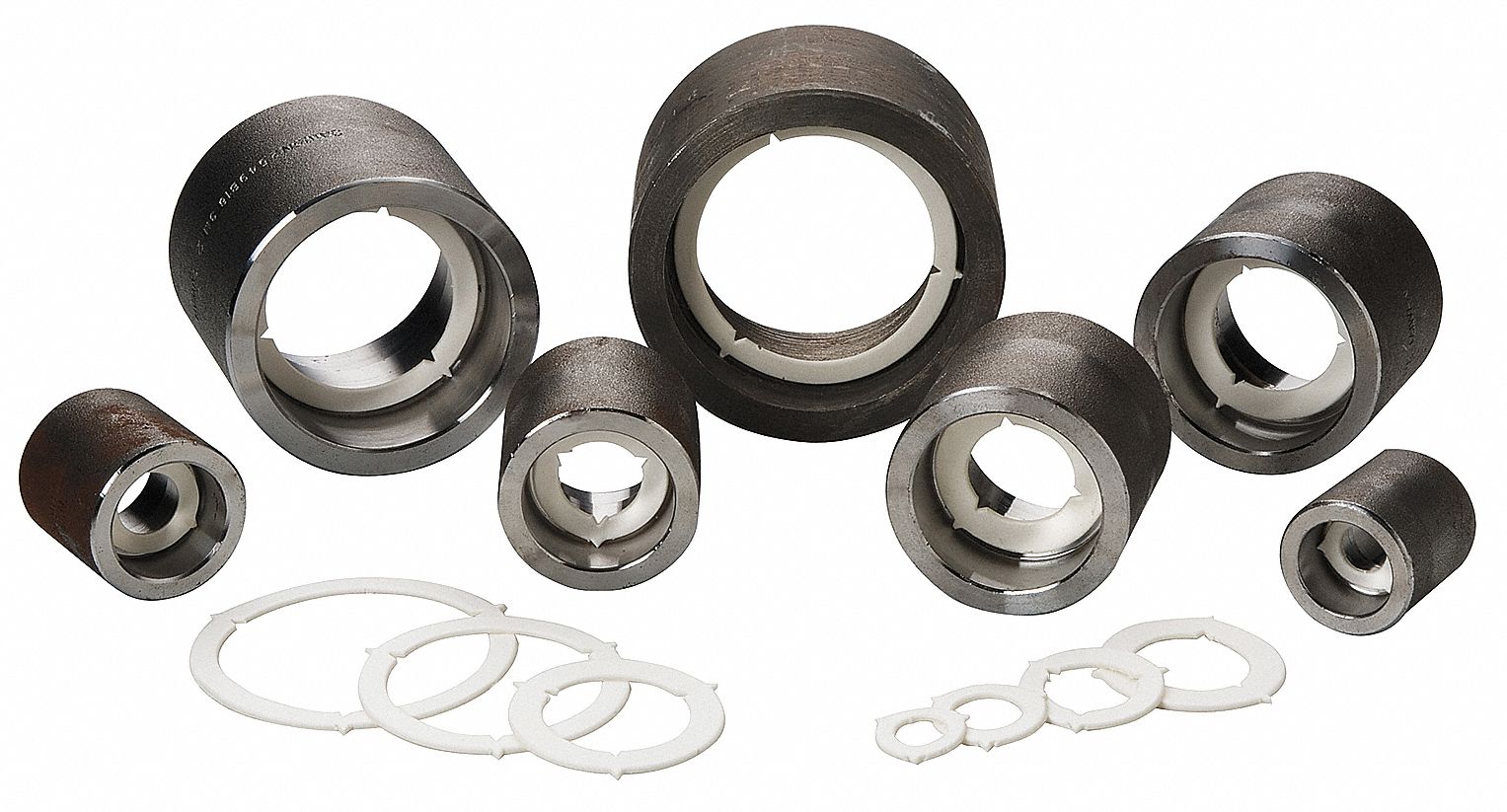 Socket Weld Spacer Ring, 1/8 Tx1/2, Pk 50