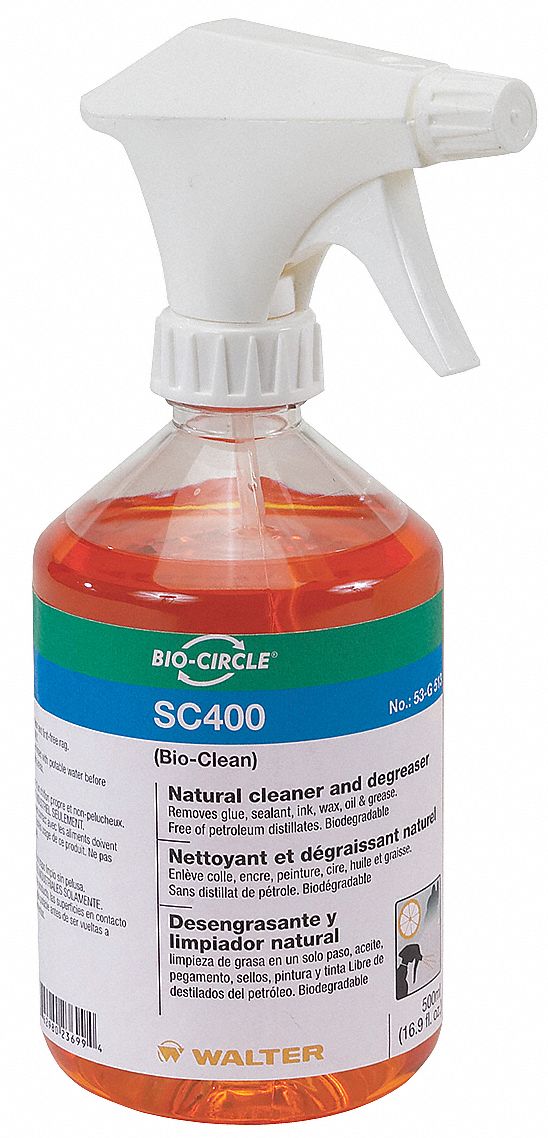 Cleaner/Degreaser, Natural, 16.9 Oz.