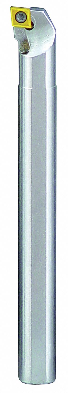 Indexable Boring Bar, Coolant, RH, 3/8 In