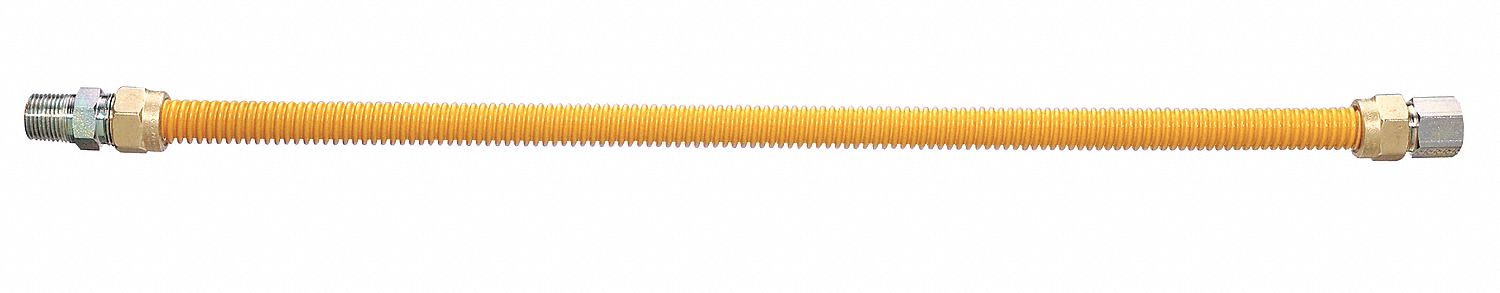 Gas Connector, 1/2 x36 In L, 71, 100 BTU