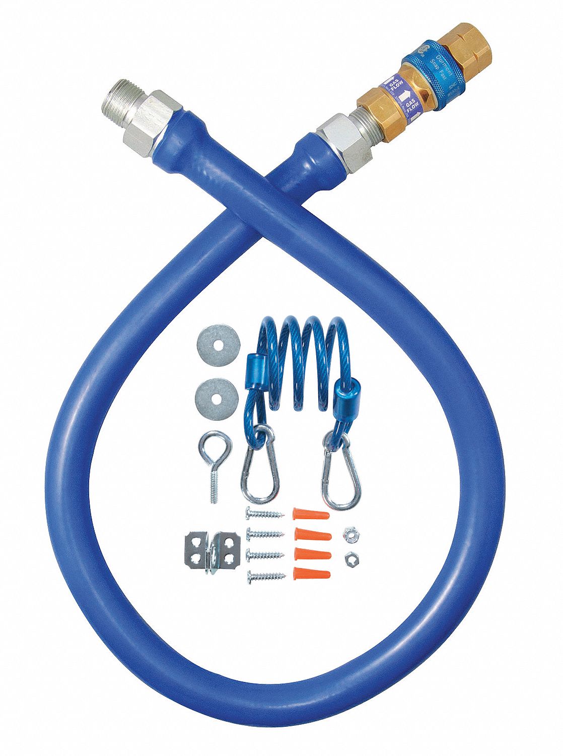 Gas Safety Kit, 1 x48 In L, 334, 000 BTU