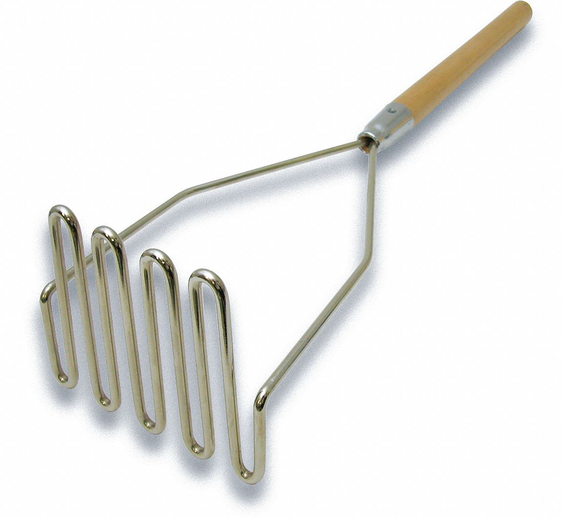 Drywall Mud Masher, 24-1/2 In, Sq Head