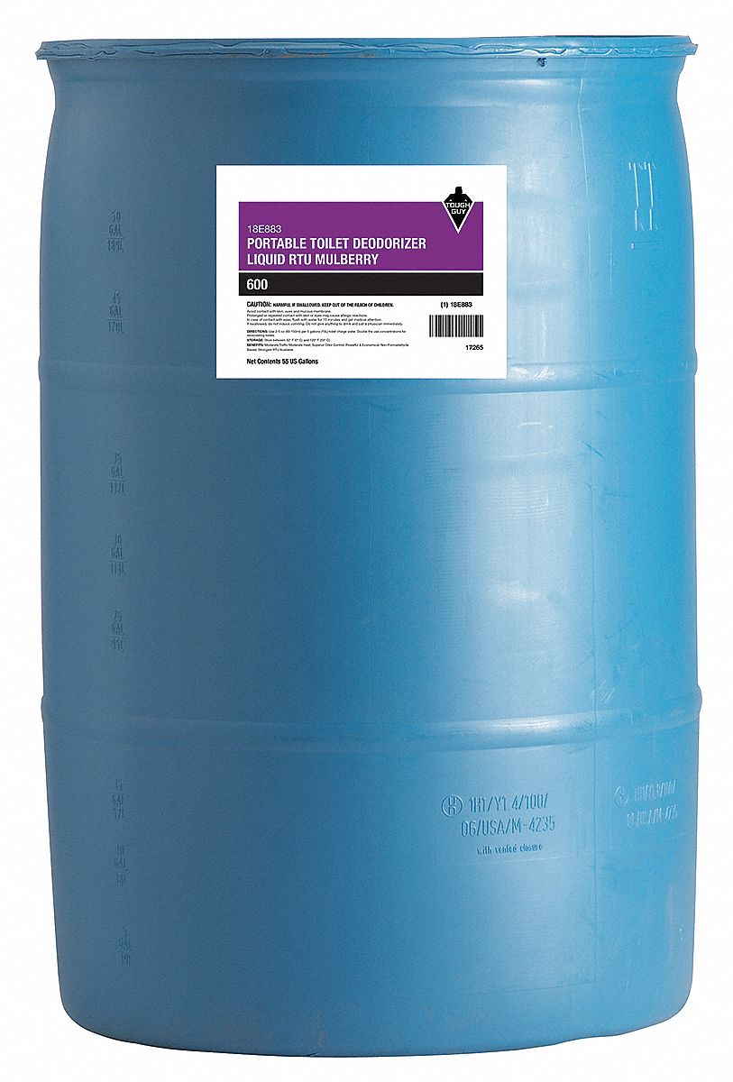 Deodorizer, Size 55 gal., Mulberry
