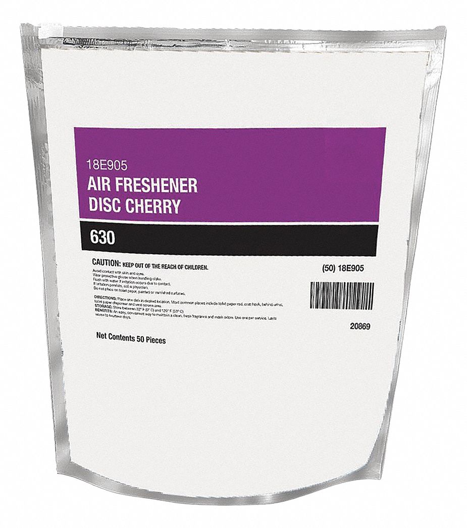 Air Freshner Disc, PK 50, Cherry
