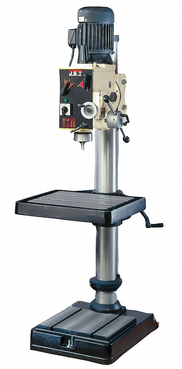Geard HD Drill With Power Feed, 2 HP