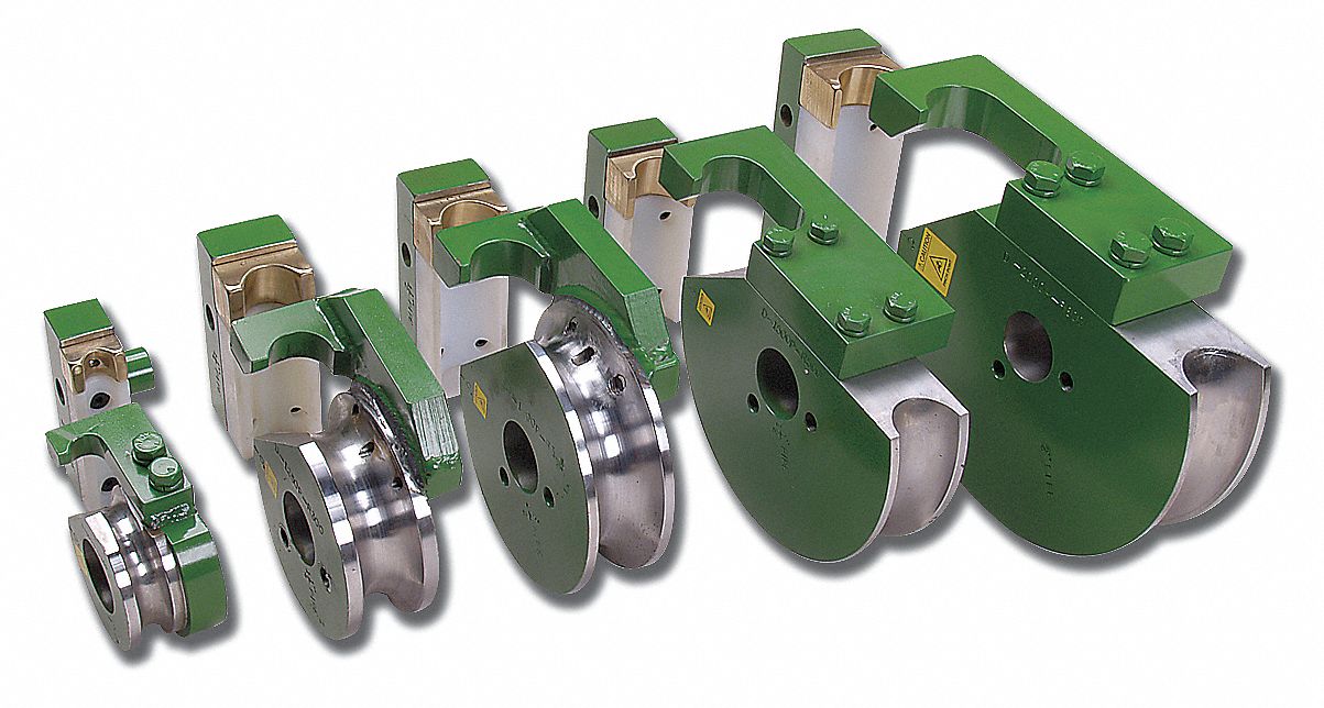Die Set Round Pipe, Incl 1-1/2 And 2 In