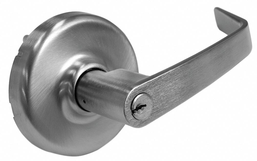 Exit Device Trim, Classroom, Chrome