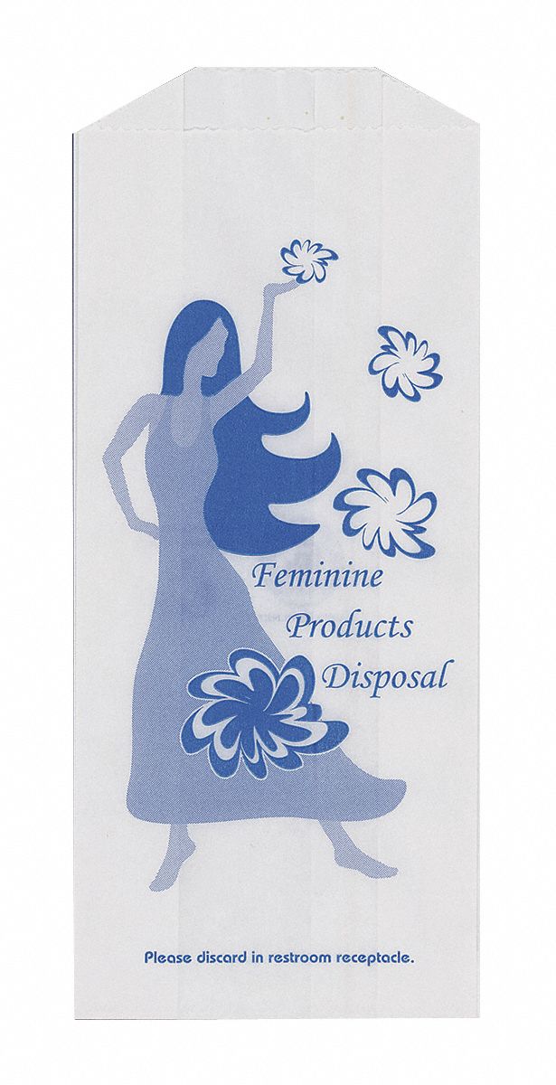 Paper Bag, Sanitary Disposal, PK 1000