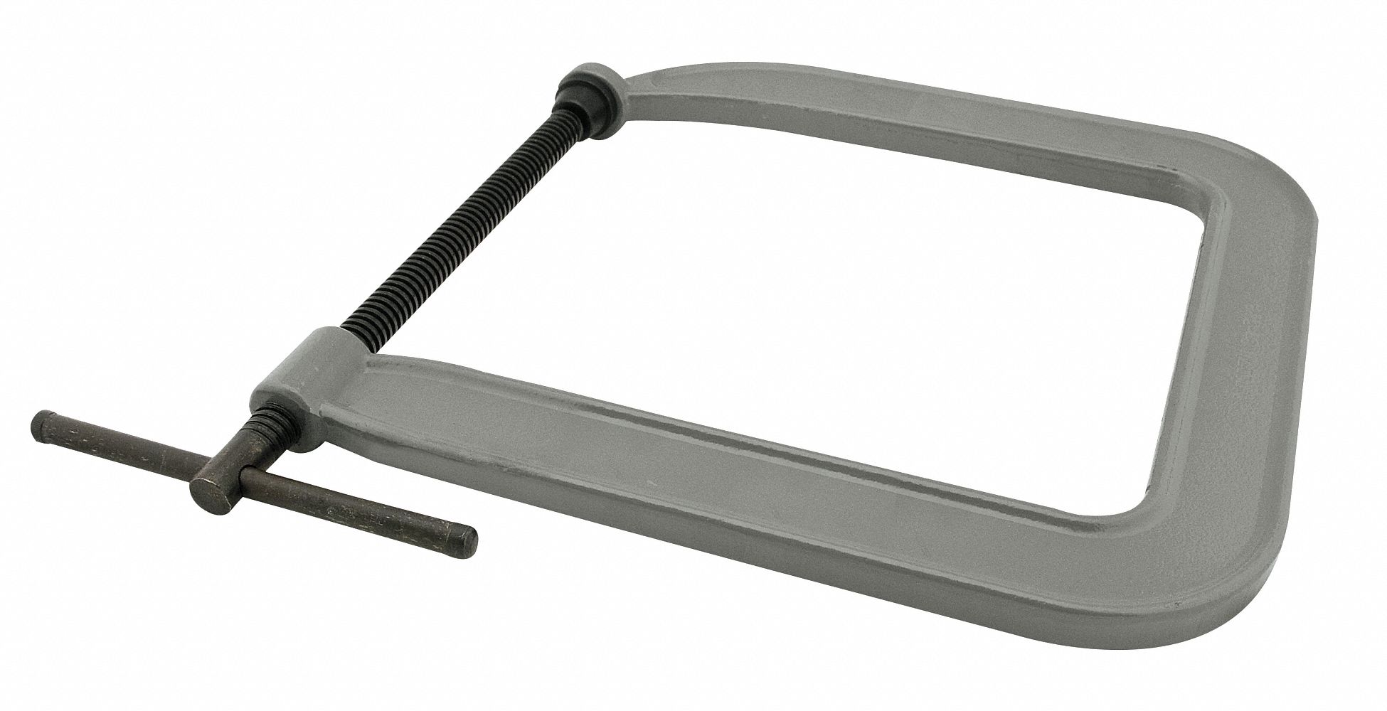 C-Clamp, Deep Reach Super, 8 In, 12 Deep