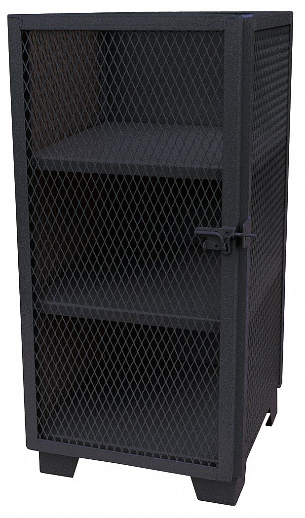 Storage Cabinet, 54x30x24, Black