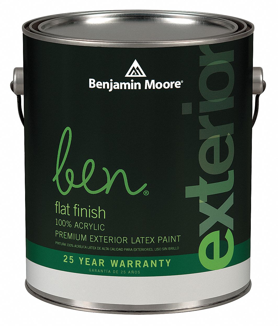 Exterior Paint, Flat, 1 gal, California Red