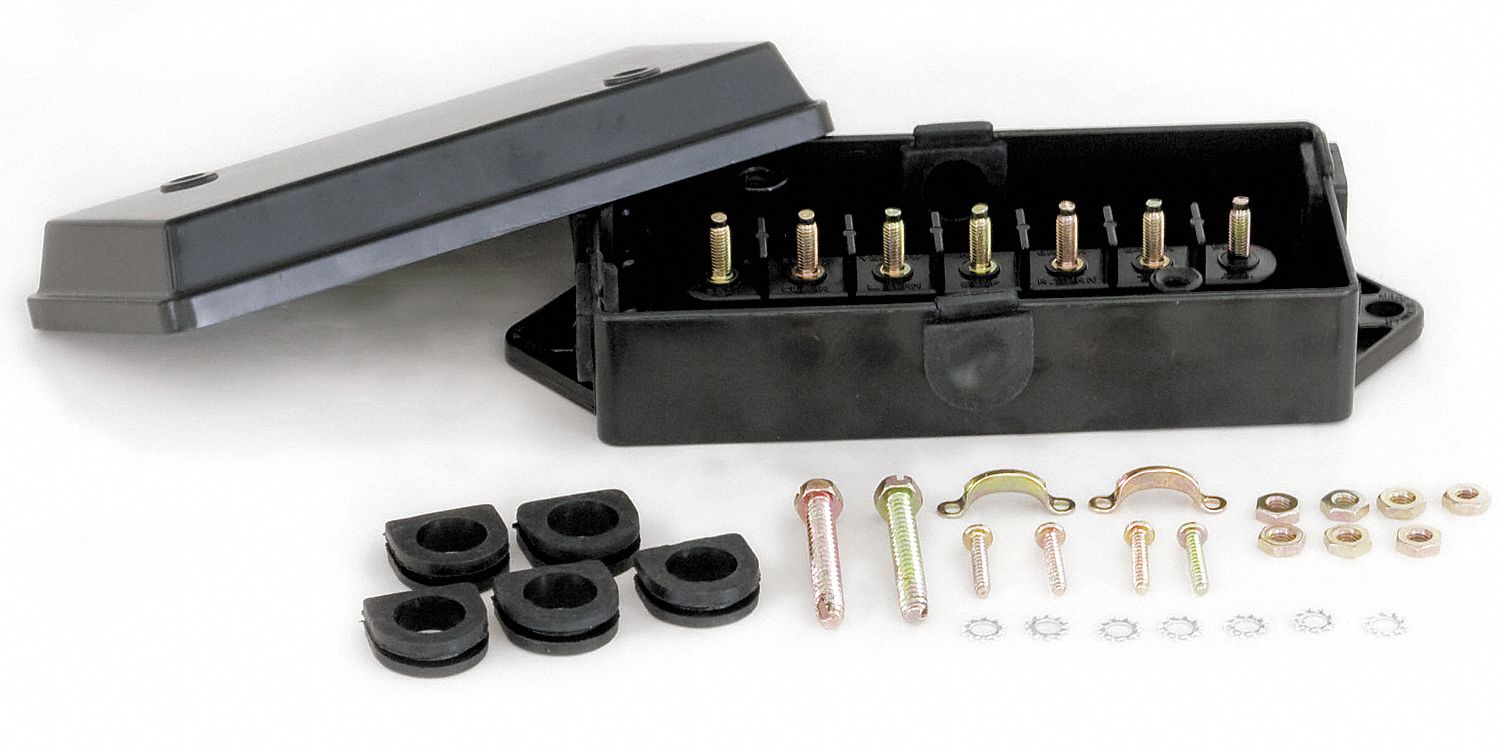 Elec Jctn Box, w/7 Terminals