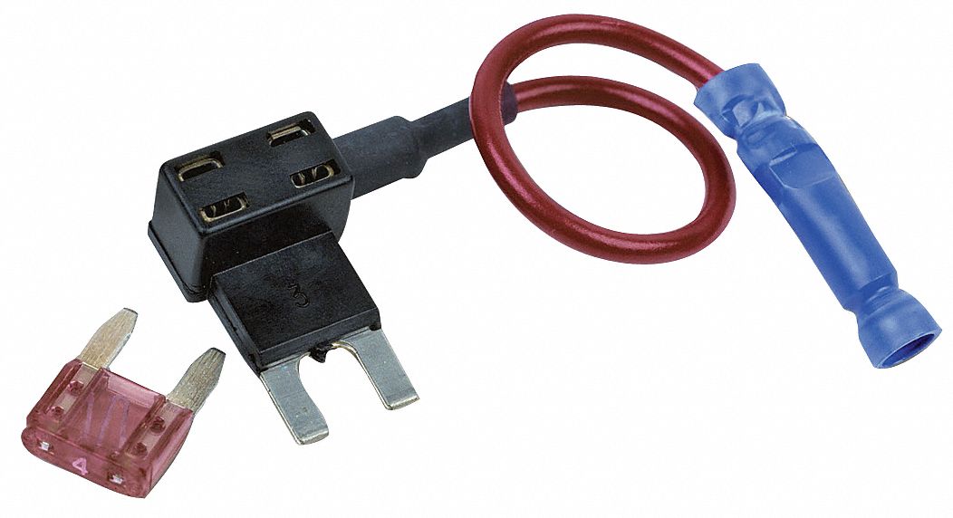 ATM Mini Fuseholder, Tapa Dual, 12V