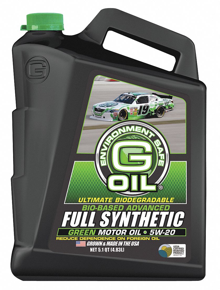 Full Synthetic Engine Oil, 5W-20, 5.1 Qt.