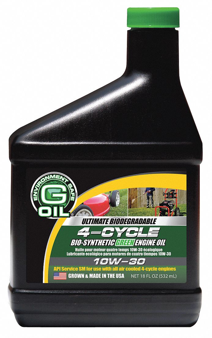 4 Cycle Engine Oil, 10W-30, 18 Oz.