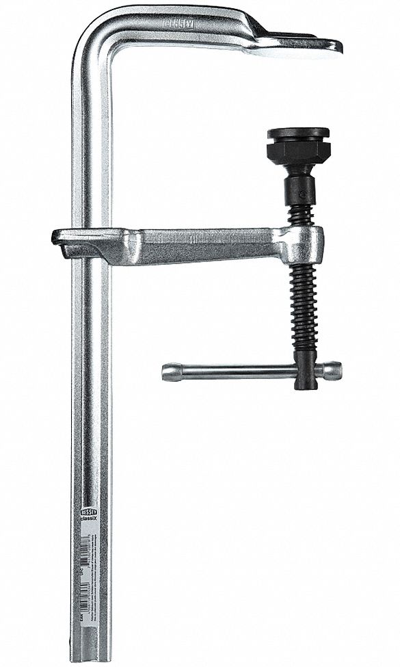 Sliding Arm Bar Clamp, 12 In, 4-3/4 Deep