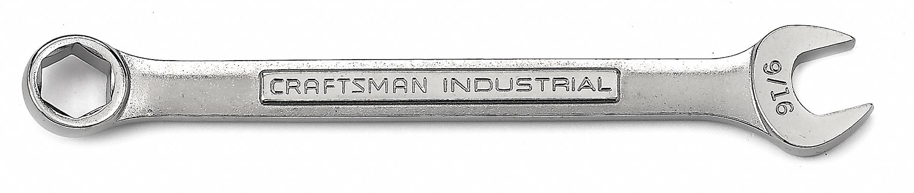 Combination Wrench, 9/16In., 7-5/16In. OAL
