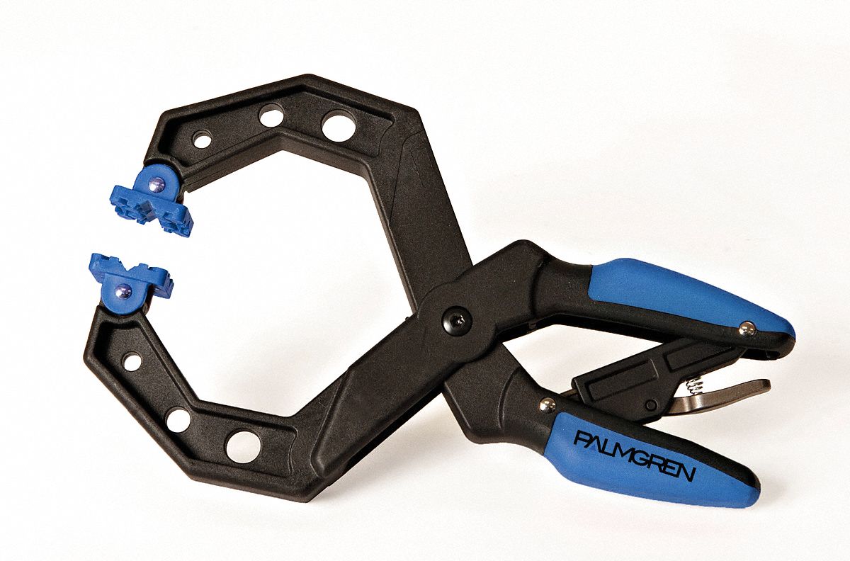 Power Clamp, 4 x 9 In, Fiberglass