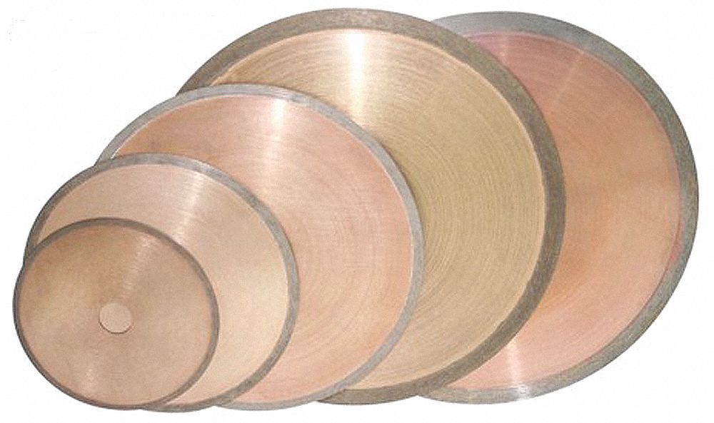 Diamond Wafering Blade, 8x0.035x0.5 In