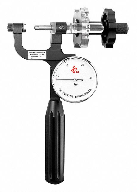 Rockwell Hardness Tester, Sup, 0.98 In H