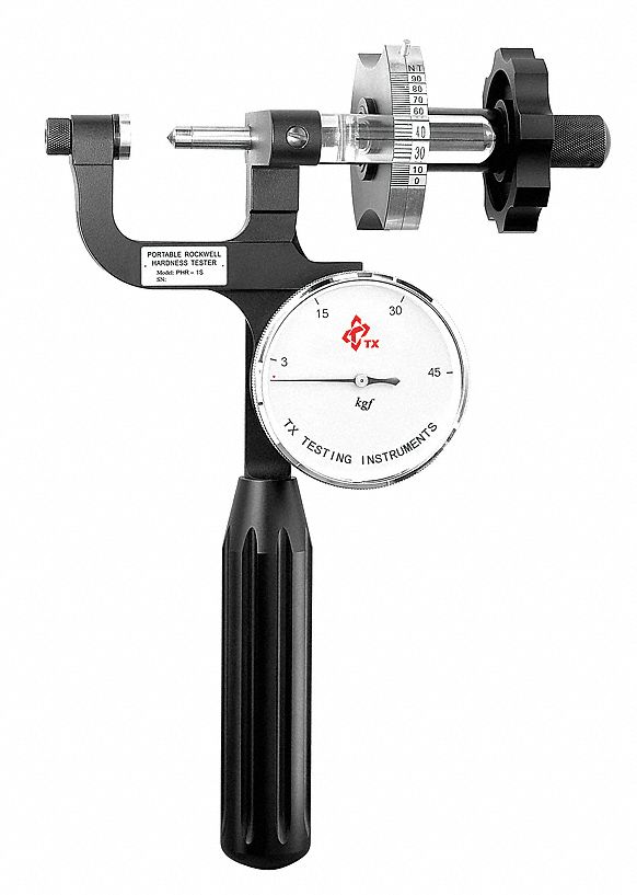 Rockwell Hardness Tester, Sup, 1.96 In H