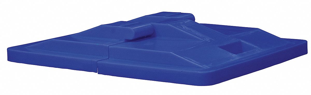 Basket Truck Lid, Bl., Fits 7-1/2 cu. ft.