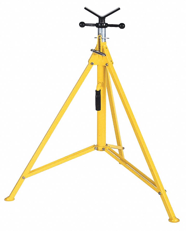 Adj Pipe Stand, Folds, 24 In W, 39-72
