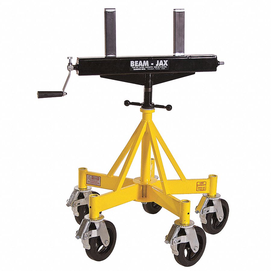 Beam Stand, 36 In, Casters