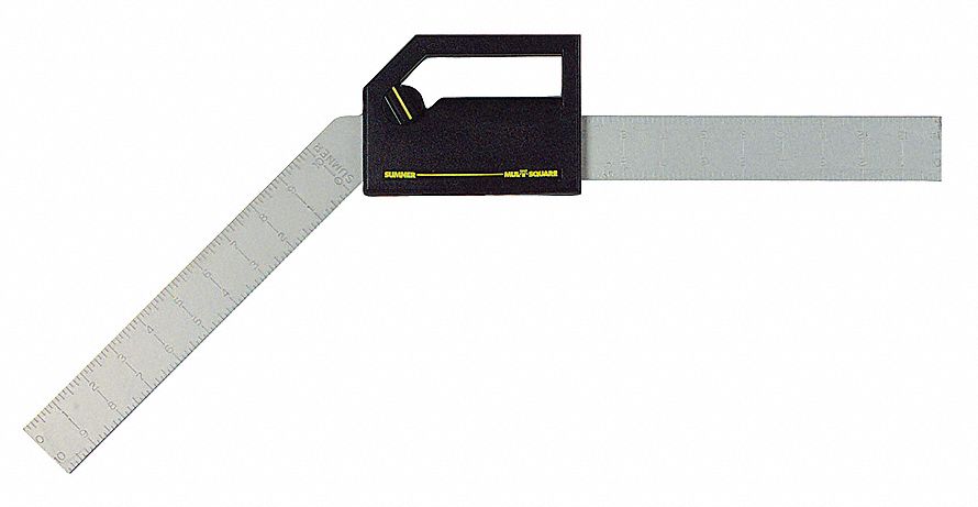 Mul T Square, SS, 23.5 x 9, 45 & 90 Deg