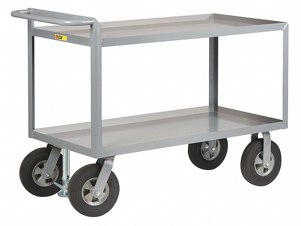 Utility Cart, Steel, 54 Lx24 W, 1500 lb.