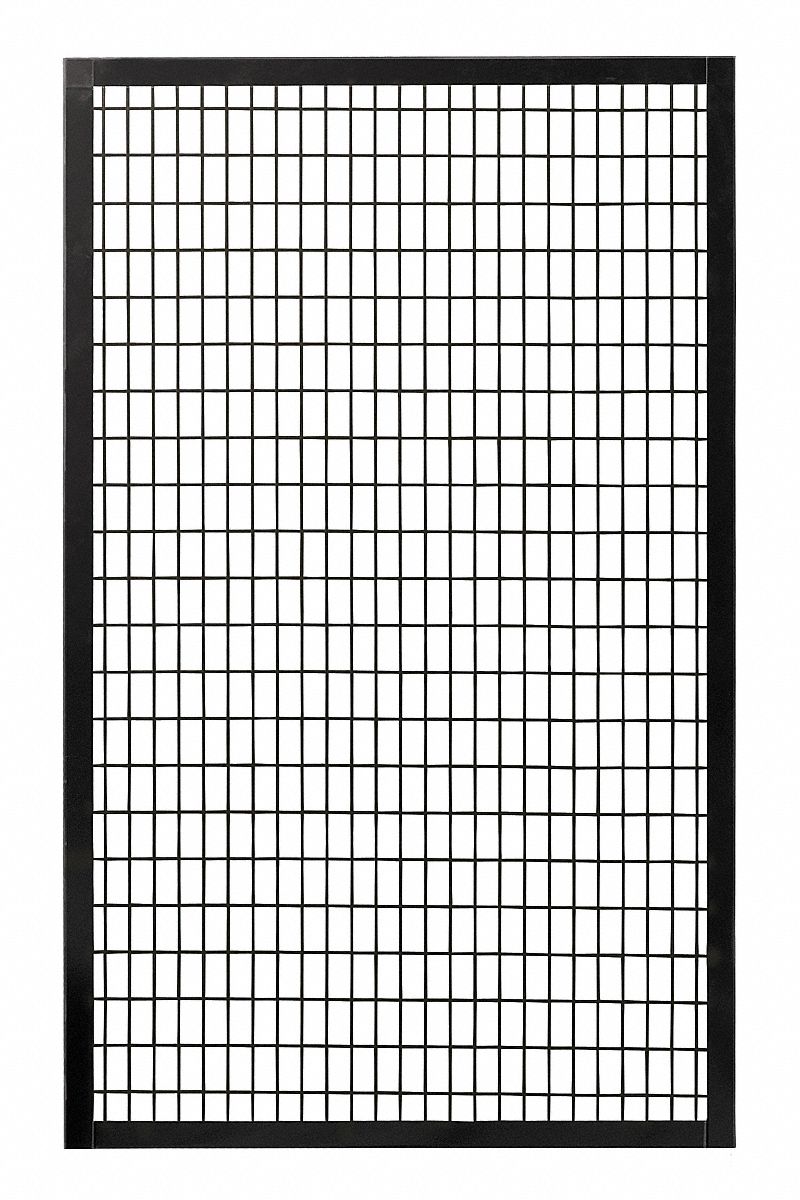 Wire Partition Panel, W 5 Ft x H 7 Ft