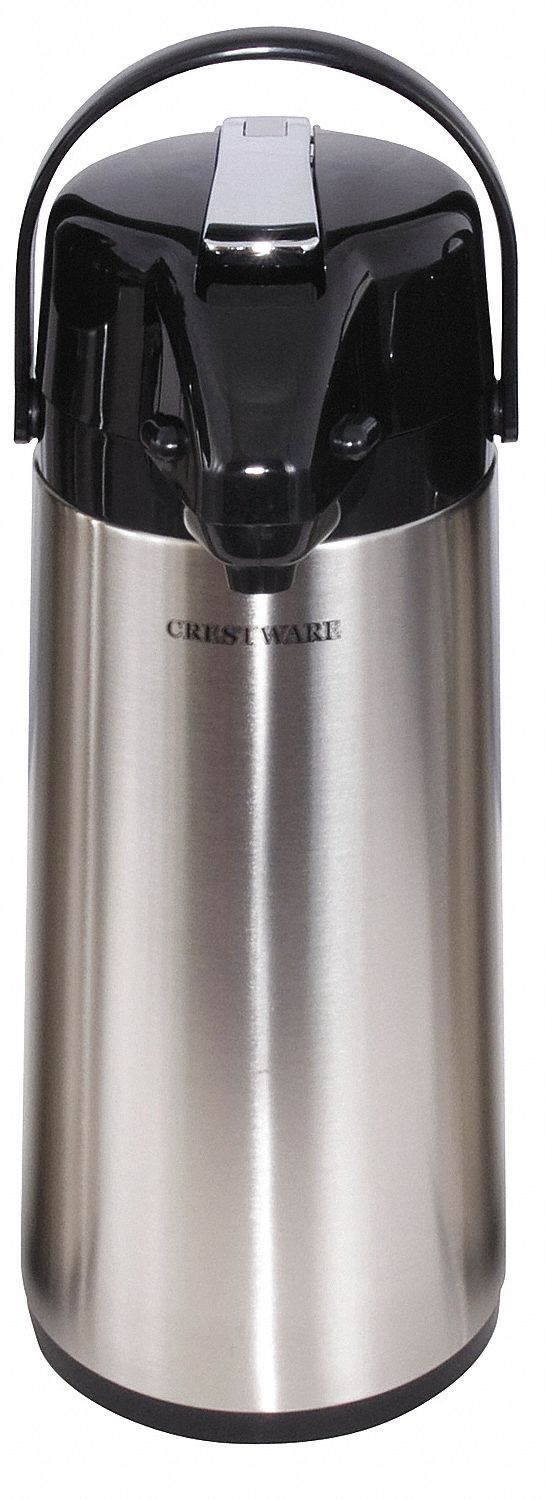 Leaver Airpot, SS Lined, 2.5 Liter
