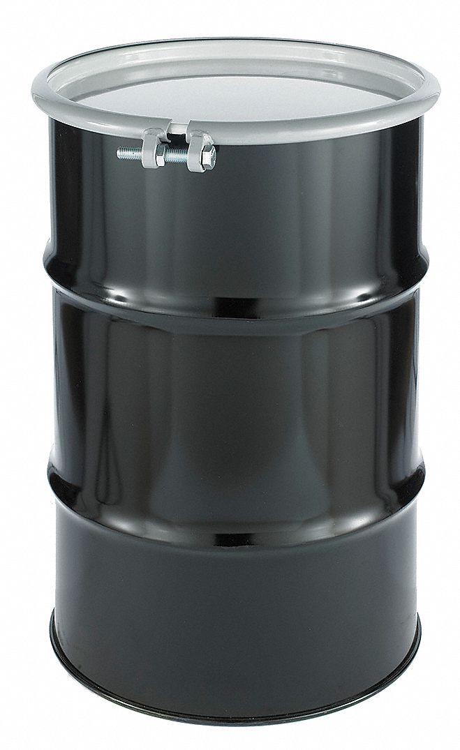 Drum, Steel, Open Head, 30Gal