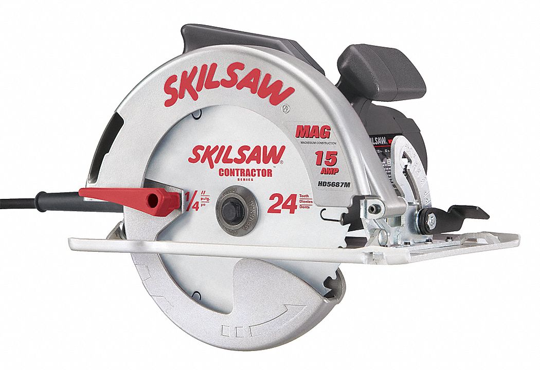 Circular Saw, 7-1/4 In. Blade, 5300 rpm