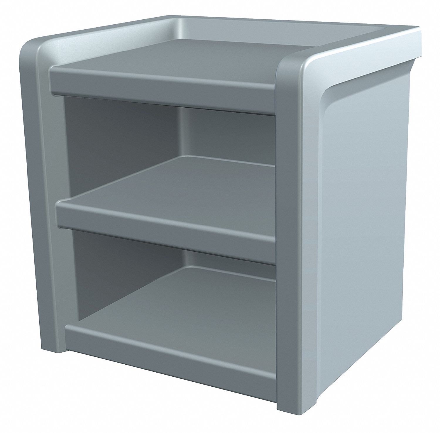 Nightstand, Black, 21 W x 21 H x 18 In D