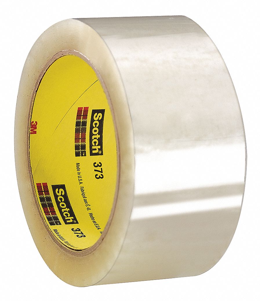 Box Sealing Tape, Clear, 72mm x 411m, Pk 8