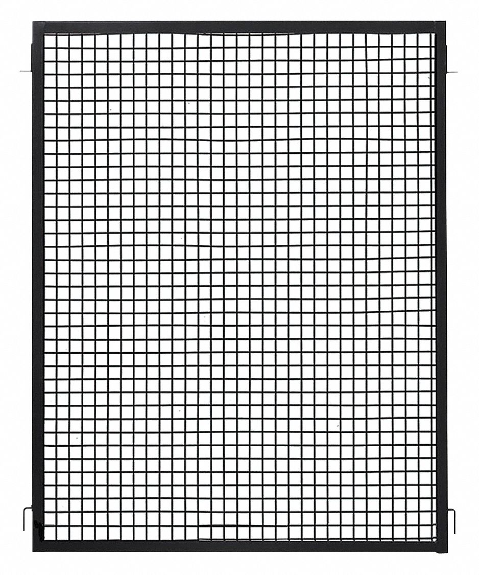 Wire Partition Panel, W 3 Ft x H 5 Ft