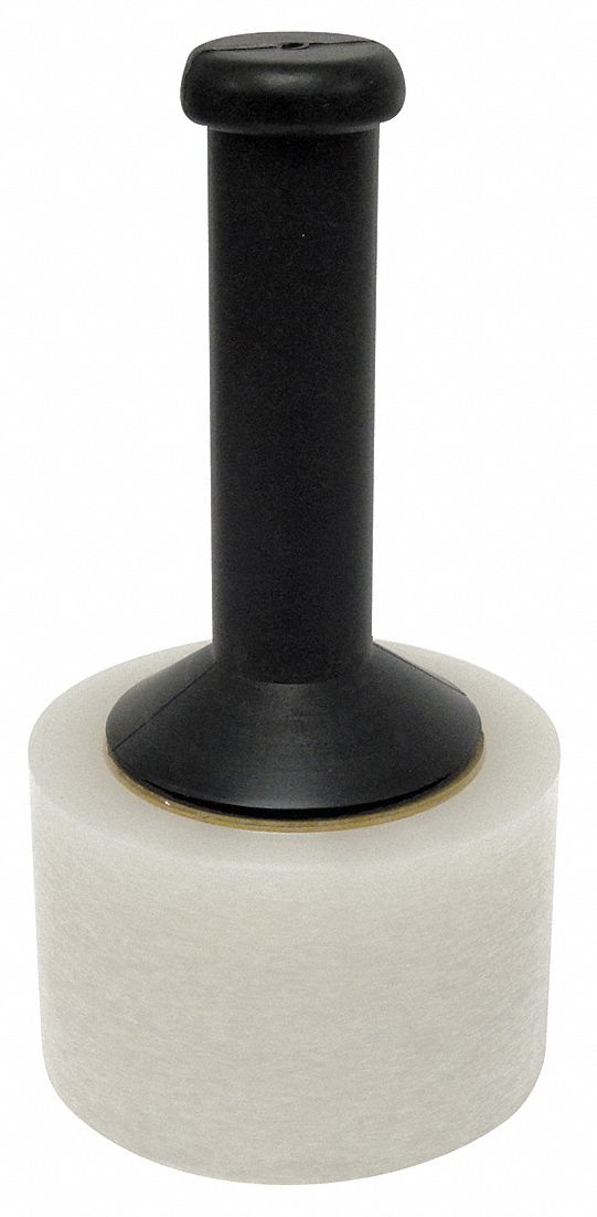 Stretch Wrap Film, Clear, 600 ft, 3In W, PK2