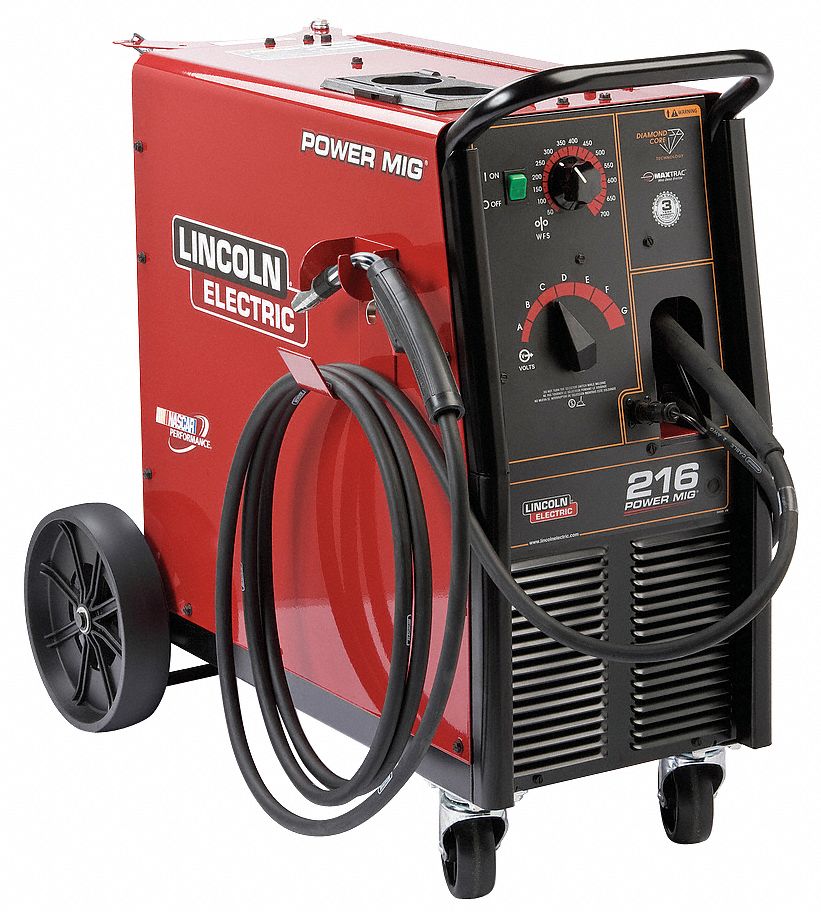 MIG Welder, Power MIG, 30-250 A, 208/230V